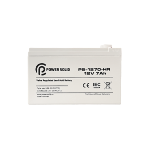 Power Solid AGM Battery 12V 7Ah HR