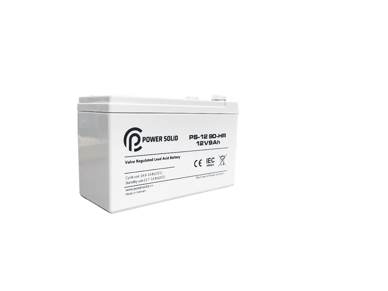 Power Solid High Rate Lead Acid Battery 12v 9Ah HR - Image 3